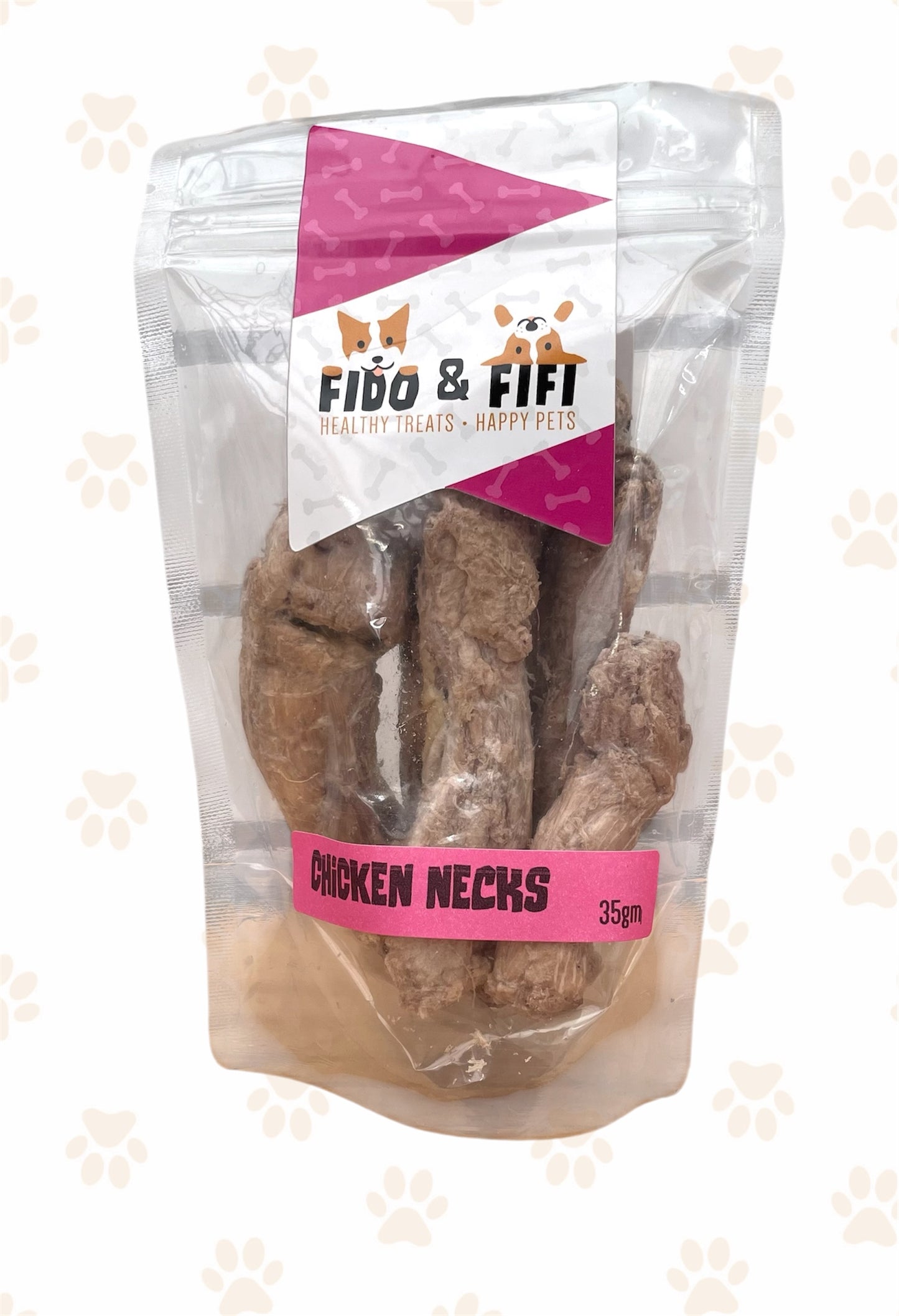 Freeze Dried Chicken Necks