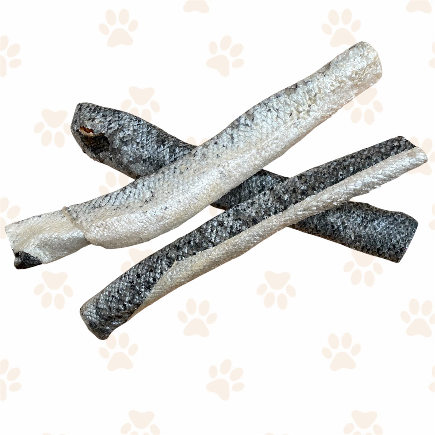 Rolled Salmon Skins