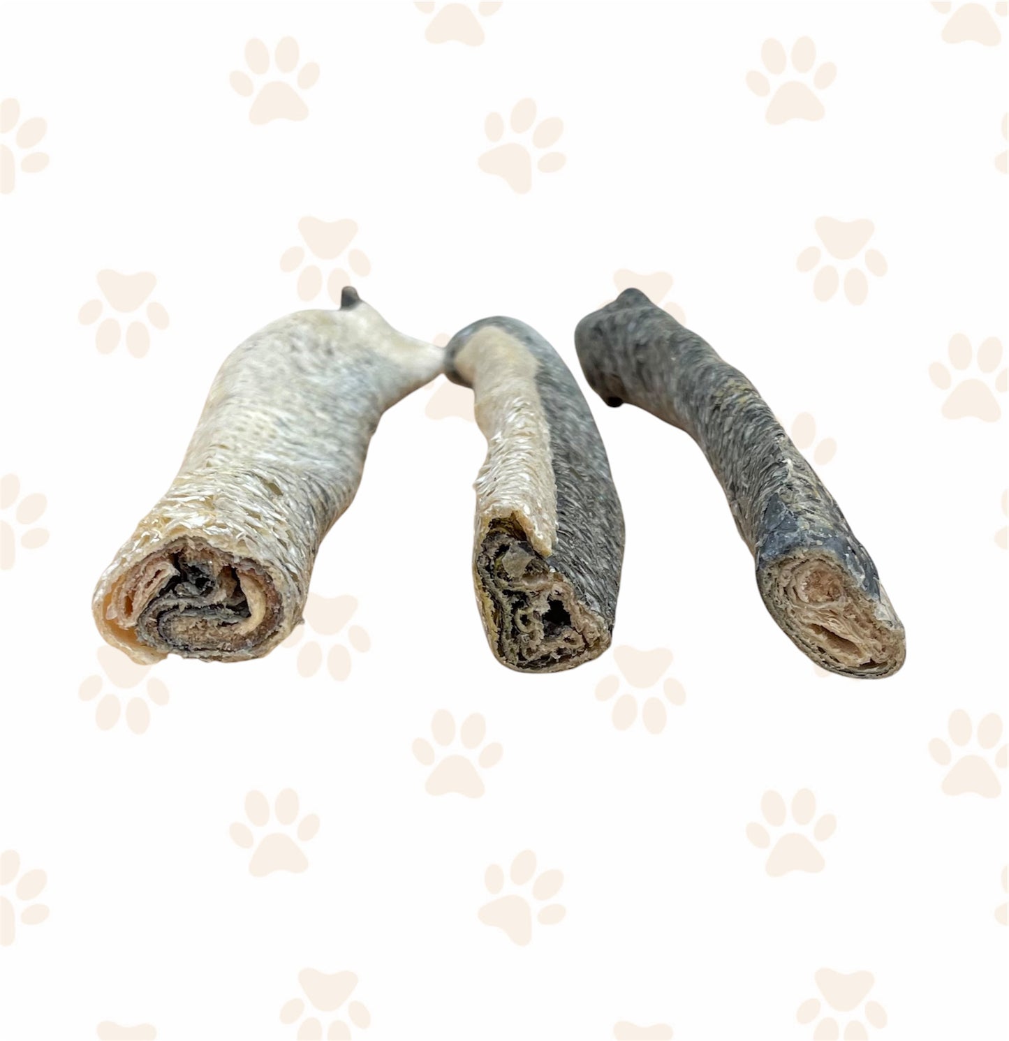 Rolled Salmon Skins