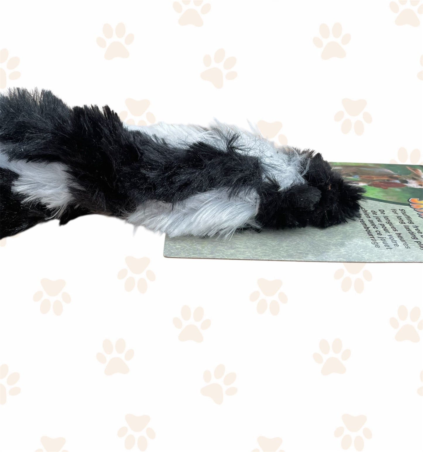 Mini 'Skinneeez' Skunk Dog Toy