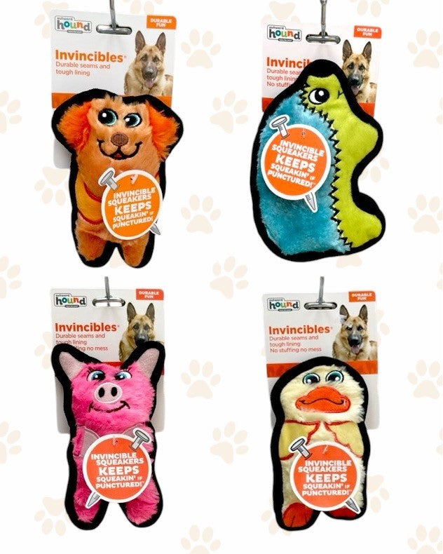 'Outward Hound' Invincibles Puncture Proof Squeaky Toys
