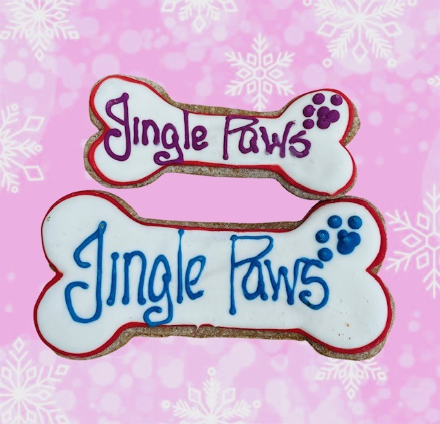 Holiday Word Cookies - Jingle Paws