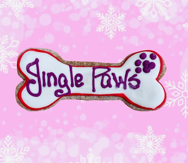 Holiday Word Cookies - Jingle Paws