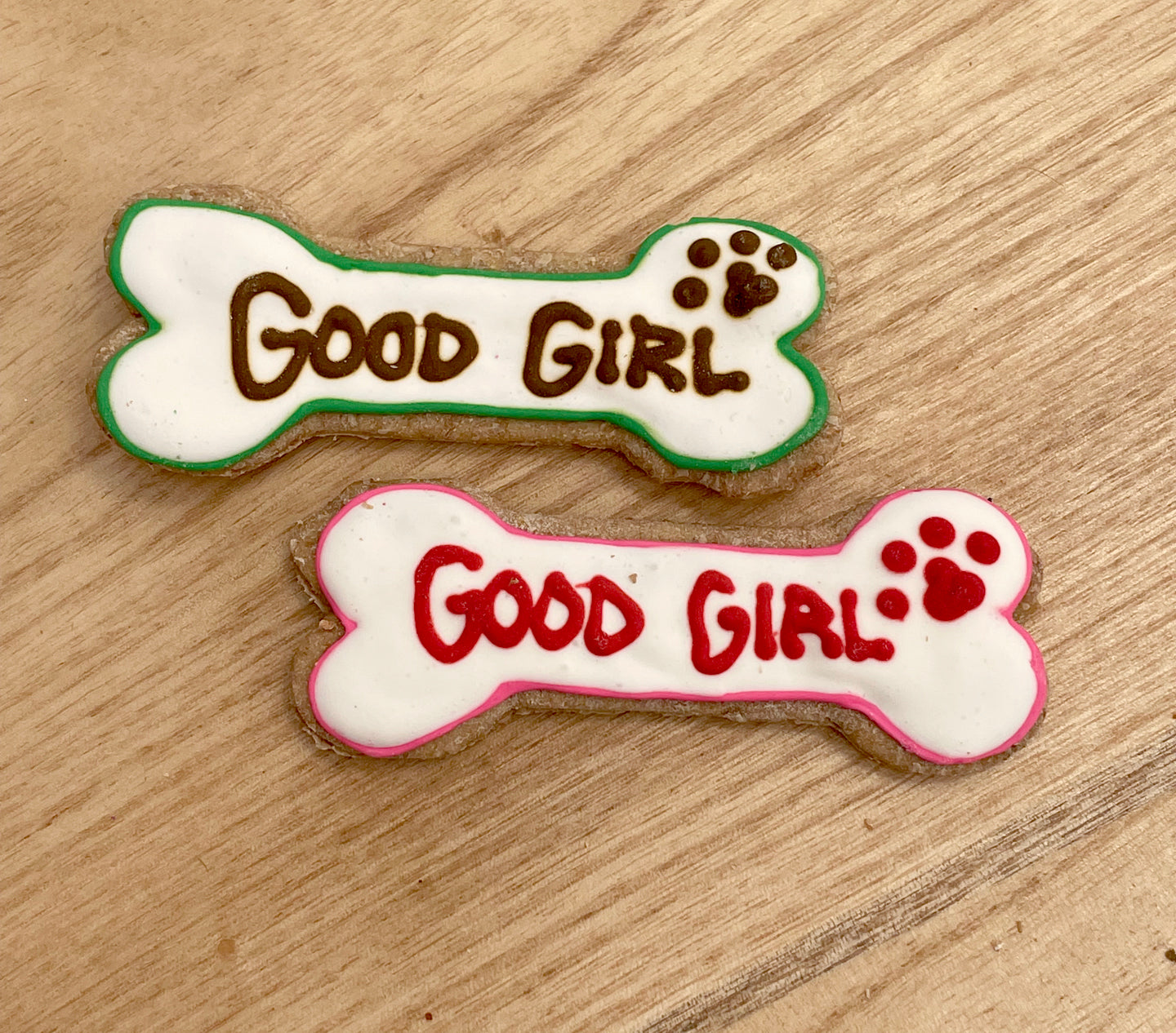 Small Decorated Bone Cookie