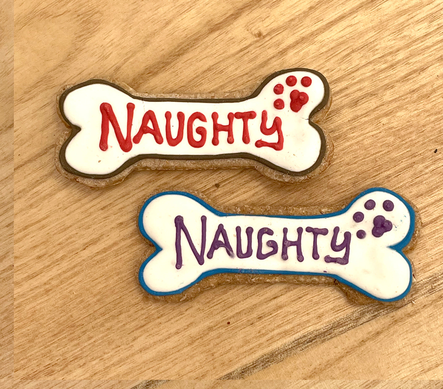 Small Decorated Bone Cookie
