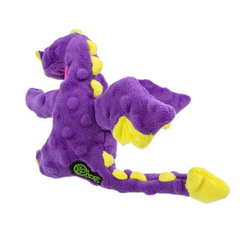 goDog® Dragons Purple Small Dog Toy