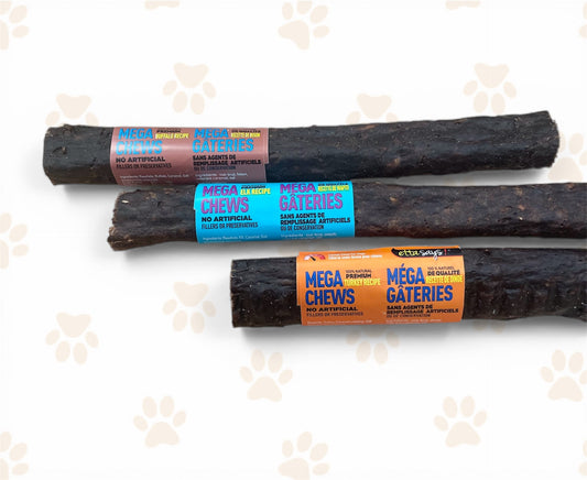 Etta Says! Mega 10" Select Chews Dog Treats - 3 Flavors