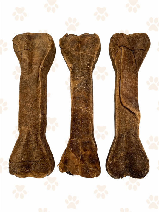 6″ Whole Green Tripe Pressed Bone