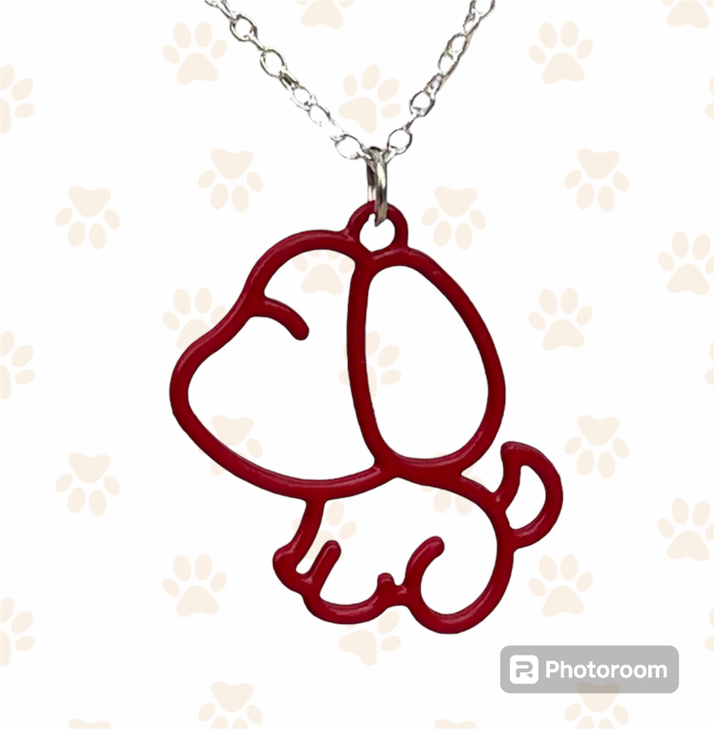 Dog Silhouette Necklace