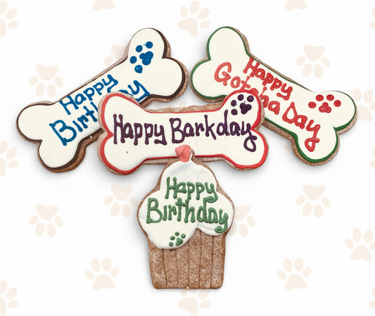 Special Day Decorated Bone Cookie