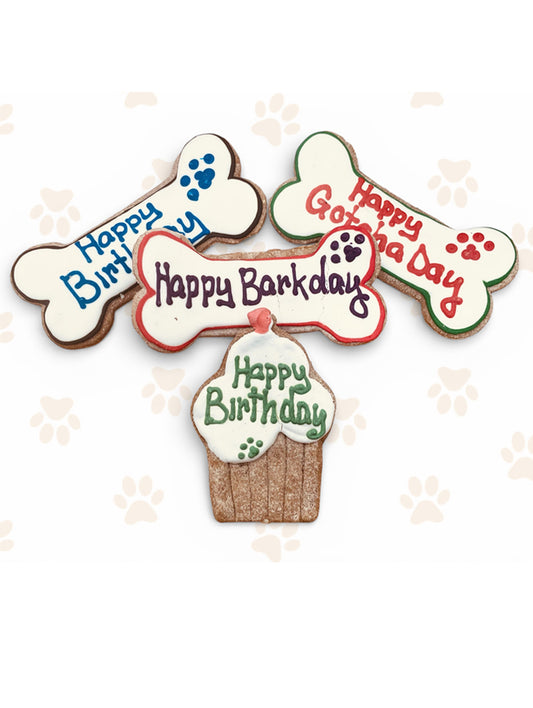 Special Day Decorated Bone Cookie