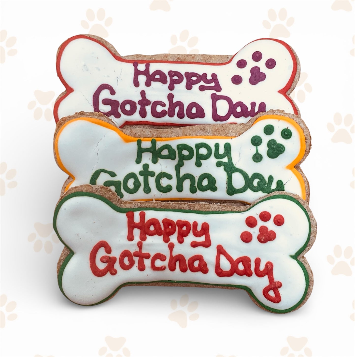 Special Day Decorated Bone Cookie