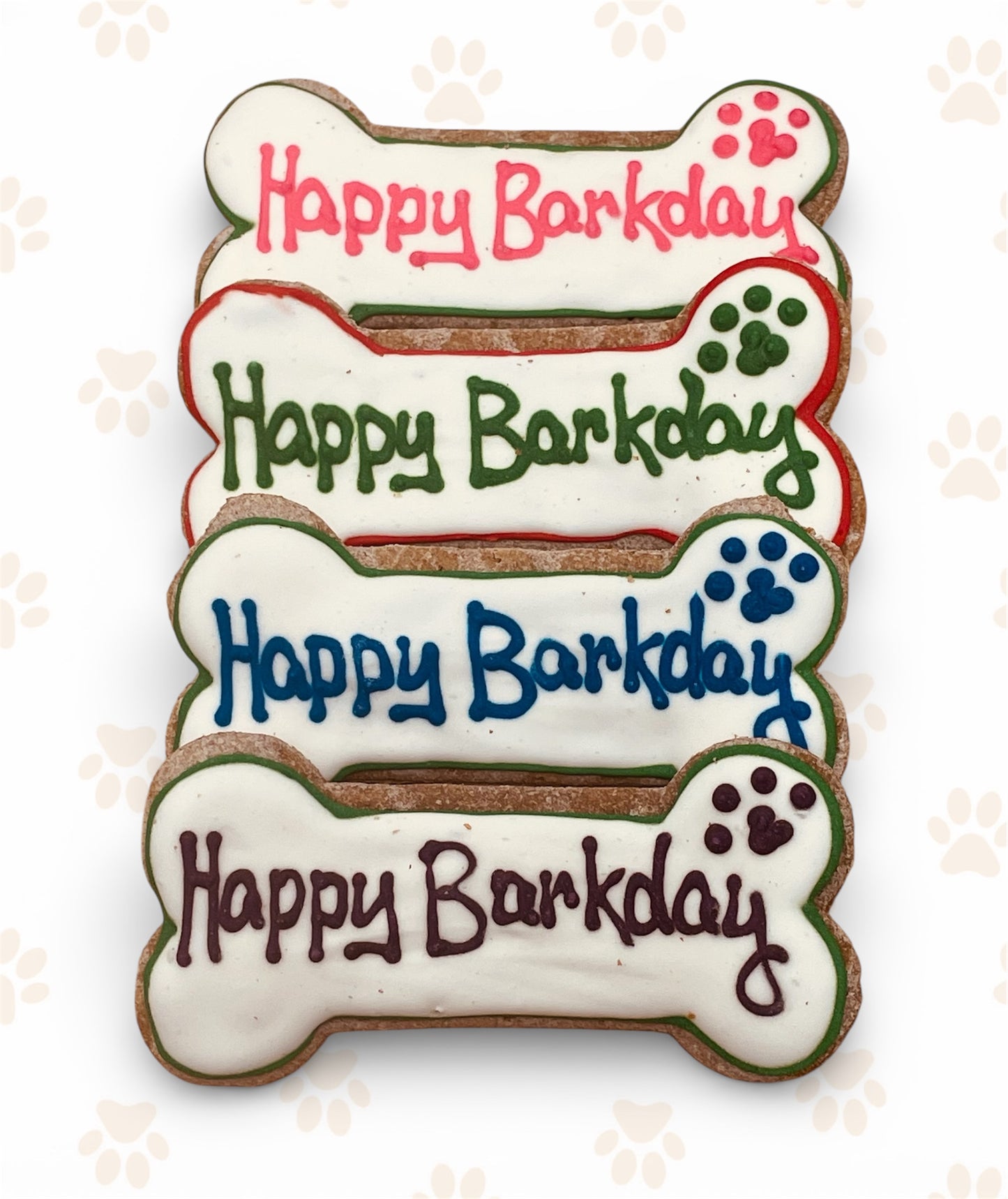 Special Day Decorated Bone Cookie