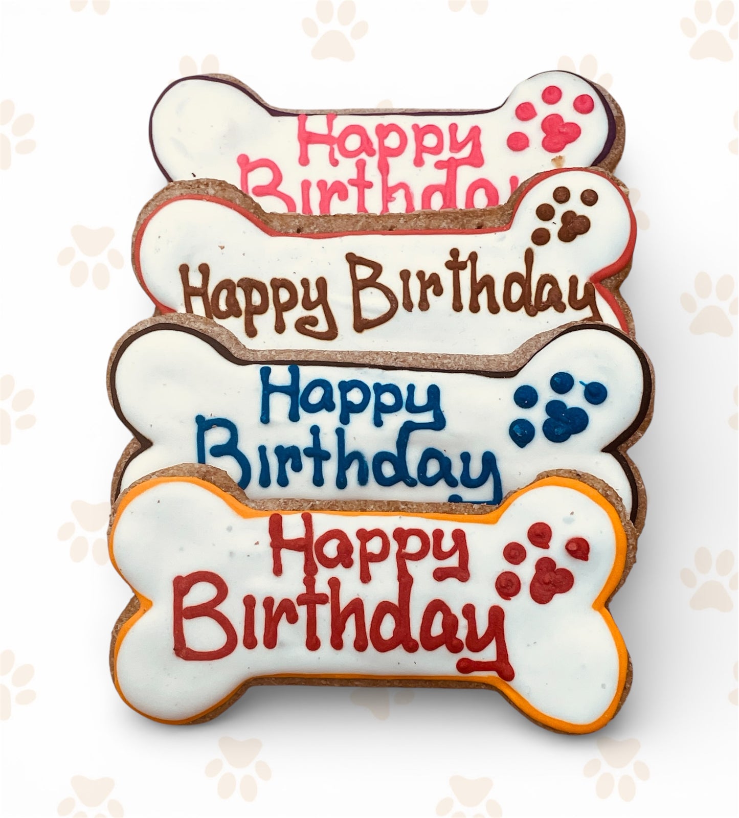 Special Day Decorated Bone Cookie