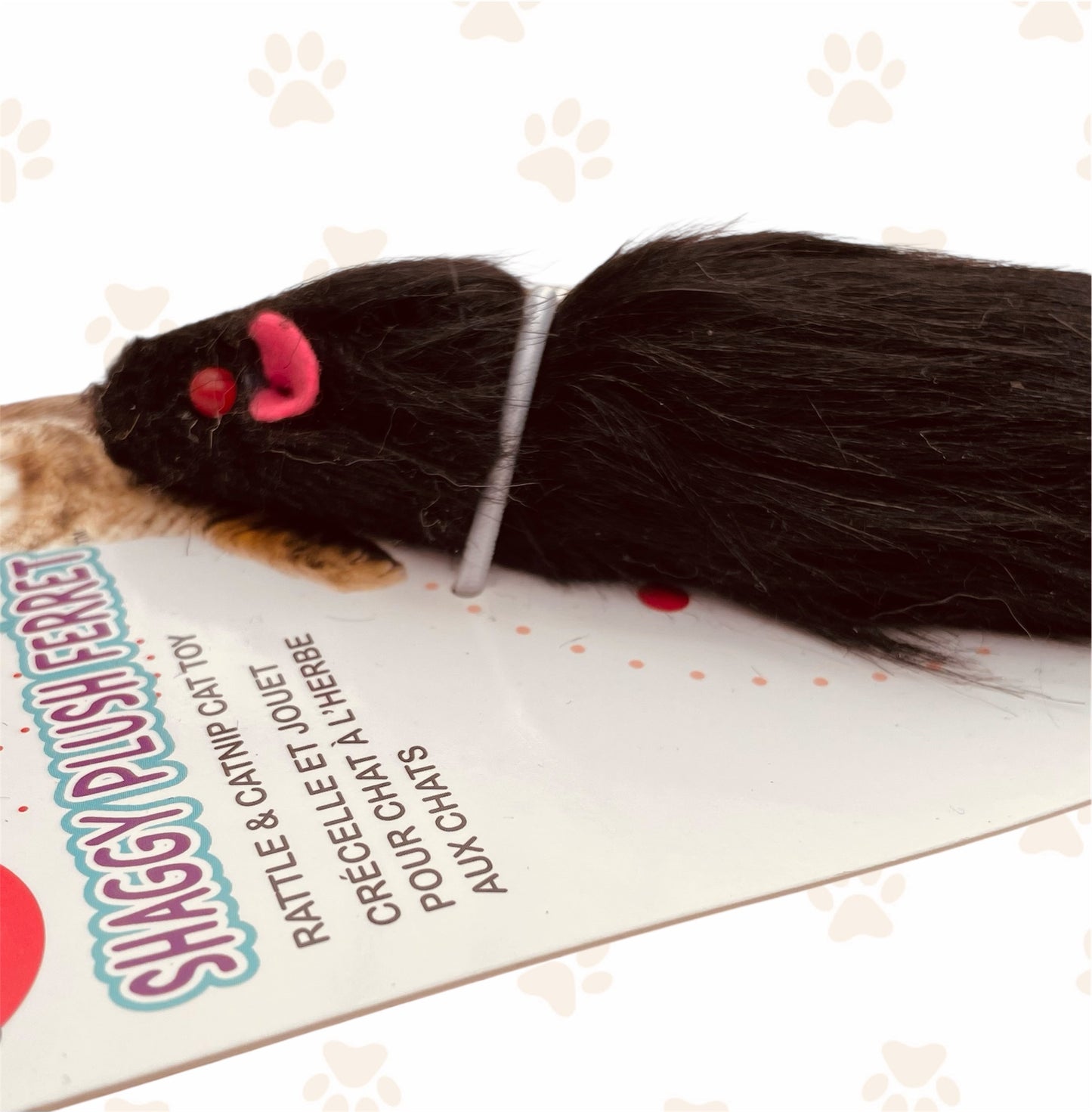 Shaggy Plush Ferret
