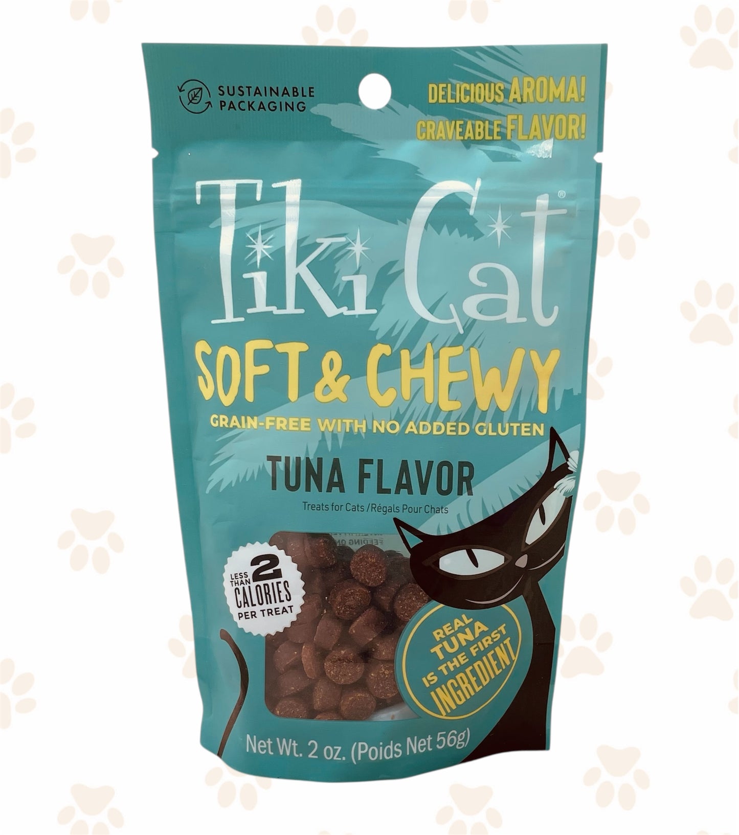 Tiki Cat Soft & Chewy Tuna Flavor Cat Treats