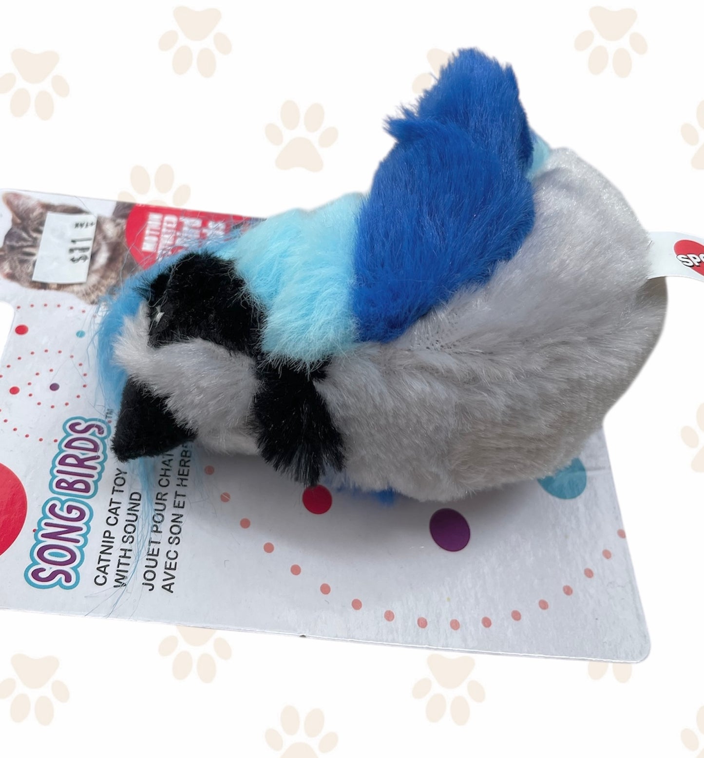 Spot Songbird with Catnip 5" Toy - Chirping