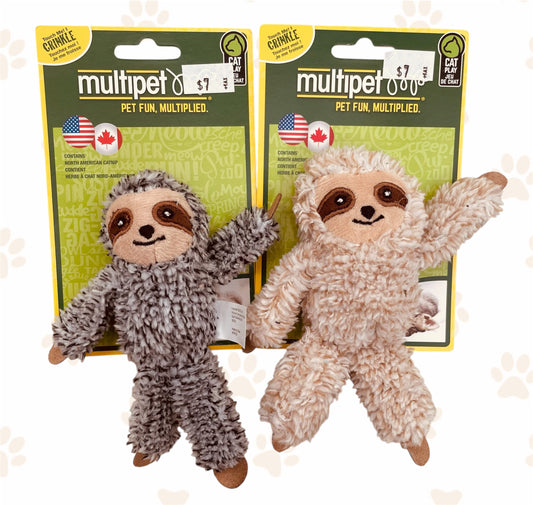 Sloth Assorted Cat Toy