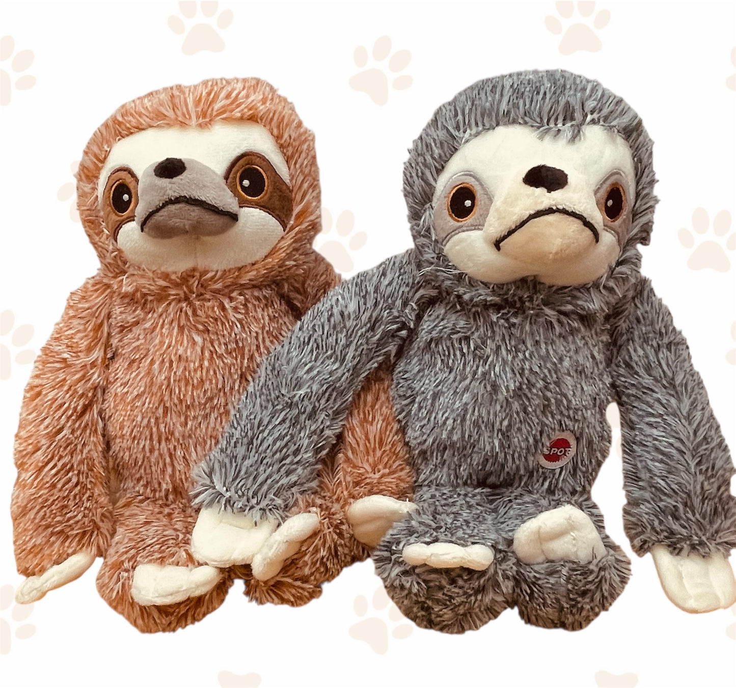 Plush Sloth 13" Dog Toy