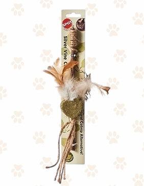 Silvervine Teaser Wand Assorted Cat Toy