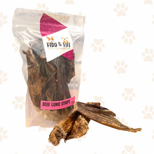 Beef Lung Strips 100gm