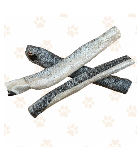 Rolled Salmon Skins