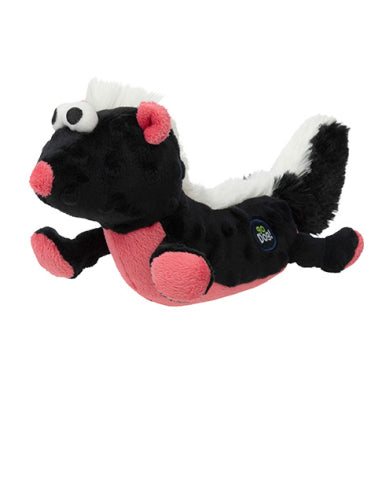 goDog® Urban Wildlife™ Stella Skunk Medium Dog Toy