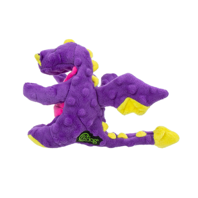 goDog® Dragons Purple Small Dog Toy