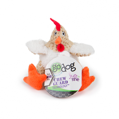 goDog Checkers Sitting Duck Dog Toy (Copy)