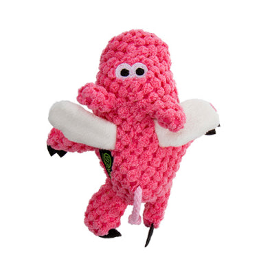 goDog™ Checkers™ Flying Pig Pink Mini Dog Toy