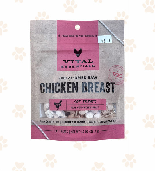 Vital Essentials® Freeze-Dried Raw Chicken Cat/Dog Treats