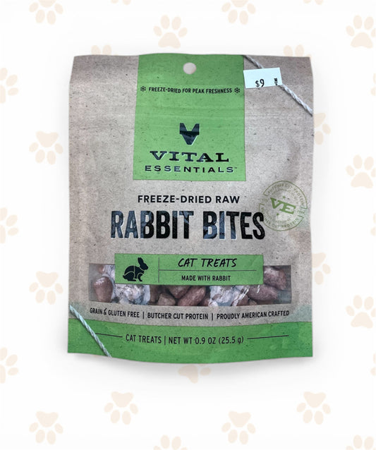 Vital Essentials® Freeze-Dried Raw Rabbit Cat/Dog Treats