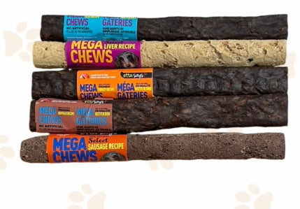 Etta Says! Mega 10" Select Chews Dog Treats - 5 Flavors