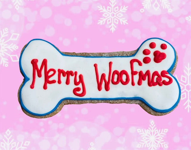 Holiday Word Cookies - Merry Woofmas