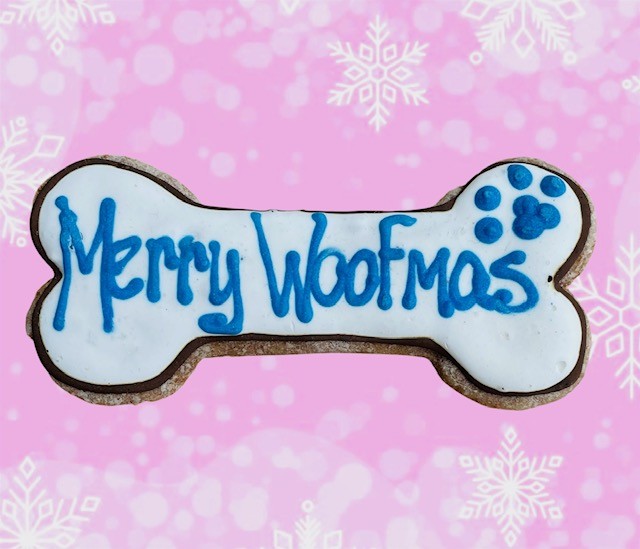 Holiday Word Cookies - Merry Woofmas