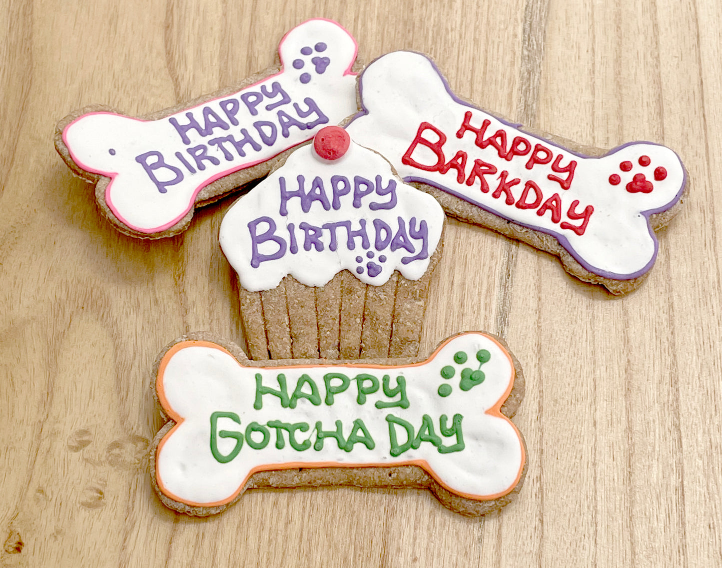 Special Day Decorated Bone Cookie