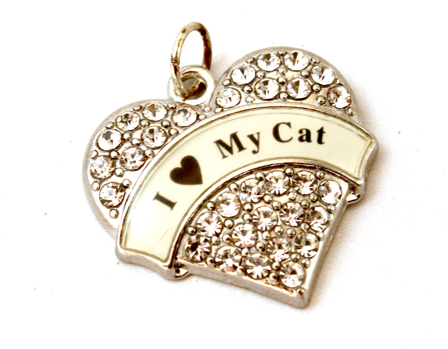 'I 'Heart' My Cat' Heart Pendant