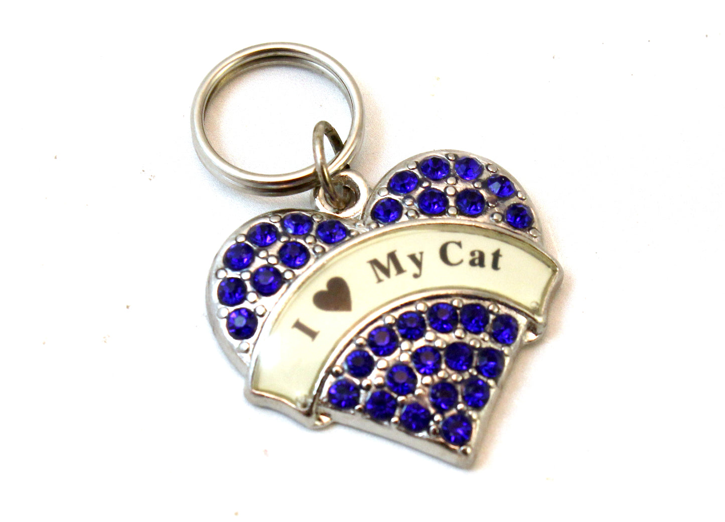 'Heart' My Cat' Heart Collar Tag/Keychain