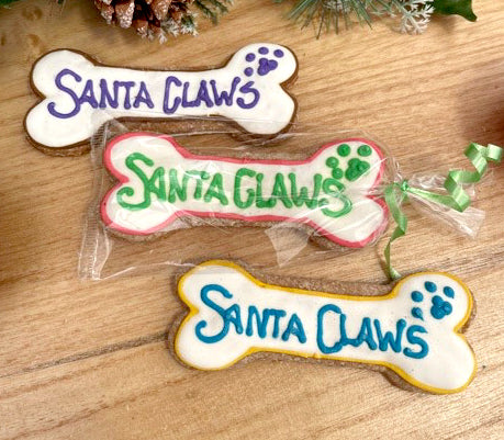 Holiday Word Cookies - Santa Claws
